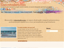 Tablet Screenshot of elsecretodero.com